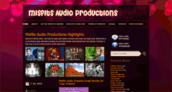Desktop Screenshot of misfitsaudio.com
